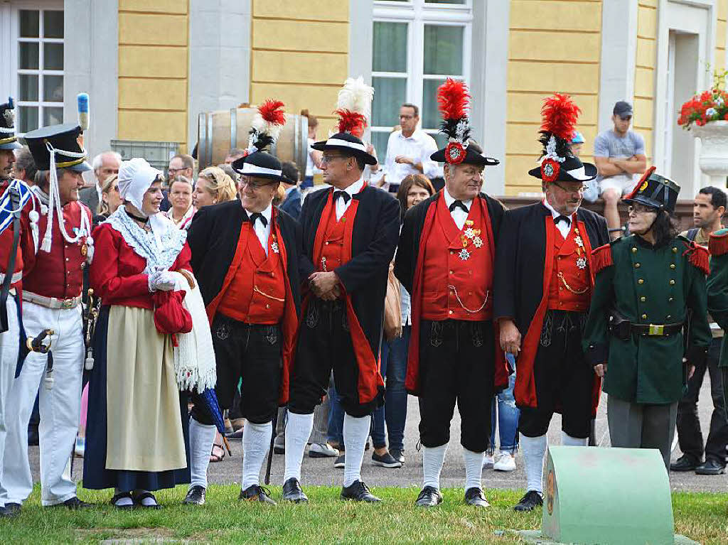 Eine Trachtengruppe aus Bad Peterstal im Renchtal war zur Feier angereist