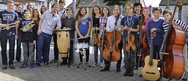 Am Oberrheingymnasium treten unter and...r, Chor und Blasorchester des OGW auf.  | Foto: zVg