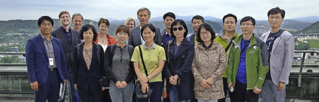 Eine Delegation aus Korea besuchte die Stadt Lrrach.   | Foto: zvg