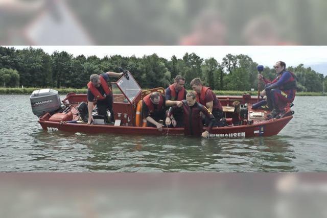 bungseinstze auf dem Rhein