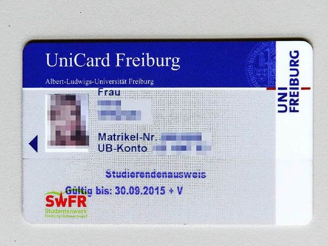 Mehr als 37000 Unicards sind in Freiburg im Umlauf.  | Foto: Ingo Schneider