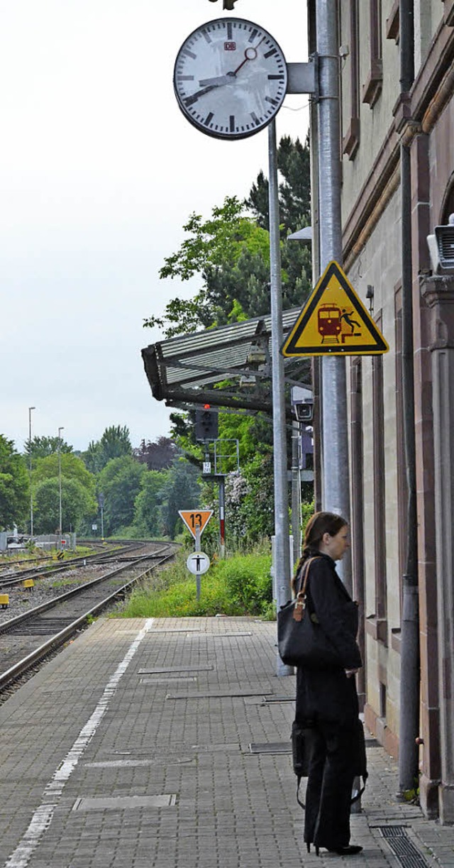 Den Bahnhof mit der Innenstadt stdteb...nnvoll zu verbinden, ist die Aufgabe.   | Foto: Ingrid Bhm-Jacob