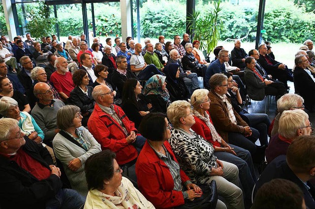 Gro war das Interesse an der Informationsveranstaltung.  | Foto: Christoph Breithaupt