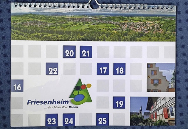 Der neue Friesenheimer Dauer-Kalender   | Foto: Bastian Henning