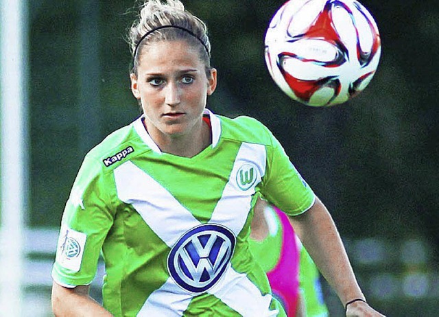 Laura (Bild links) und Alisa Vetterlei...te ihre Karriere als Profifuballerin.  | Foto: Patrick Seeger/VfL Wolfsburg