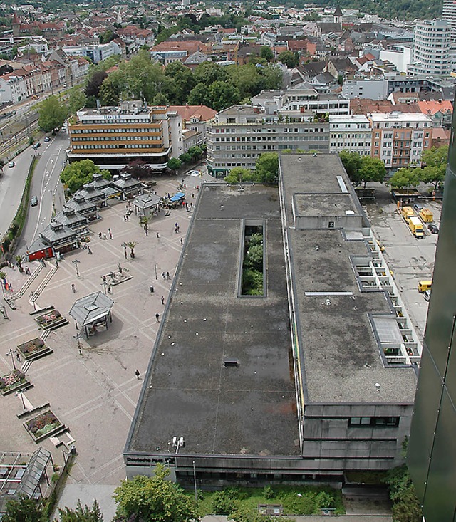 Postareal: Hier und bei anderen Themen...Stadt von anderen Akteuren abhngig.    | Foto: N. Trenz