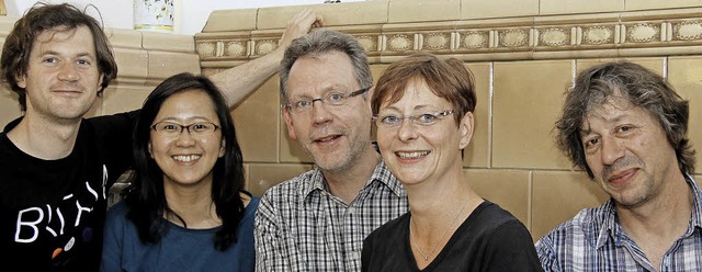 Bilden des Vorstand des neuen Vereins ...h, Cornelia Duerdoth und  Peter Weber   | Foto: zvg
