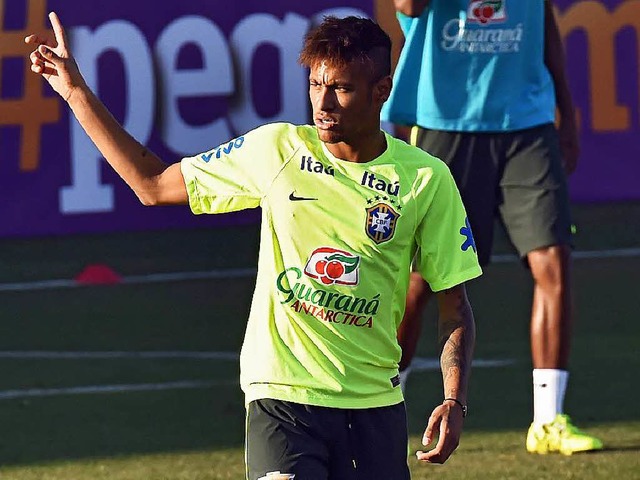 Top-Fuballer mit schwachen Nerven: Neymar  | Foto: AFP