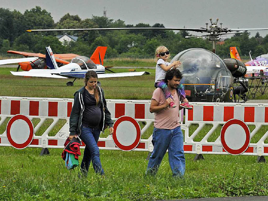 Impressionen vom Flugplatz.