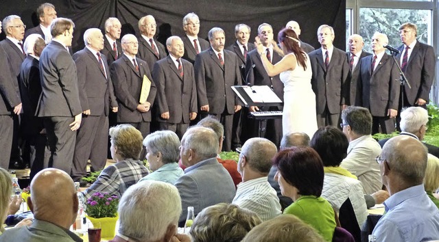 Sommerkonzert Mnnergesangverein HeimbachMnnergesangverein Heimbach  | Foto: Aribert Rssel