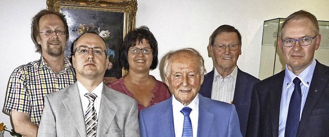 Der aktuelle Vorstand des Vereins Alte...er, Horst Becker und  Johannes Frische  | Foto: Manfred Burkert