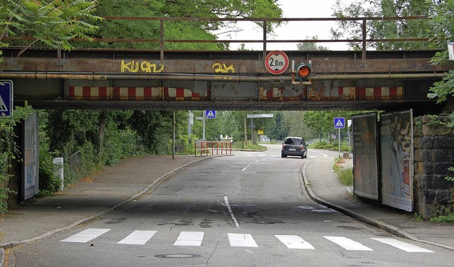 Knnte ab 2019 als Nadelhr ausgedient...rae, unter der Rheintalbahn hindurch   | Foto: hubert rderer