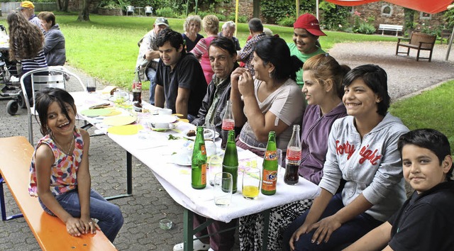 <Text>Die Heimat kann ihnen niemand er...t der Begegnung deutlich wurde.</Text>  | Foto: Werner Schnabl