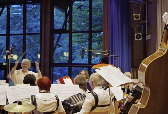 Das Orchester &#8222;Tonika&#8220; des...el, Swing und Rock&#8217;n&#8217;Roll.  | Foto: Katharina Bchle