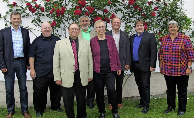 Kirchenvisitation (im Bild v.li.): Wut... Dekanin Christiane Vogel (Waldshut).   | Foto: Uli Spielberger