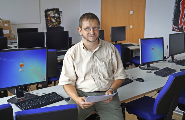 Erik Zenner ist Professor fr Informatik an der Hochschule Offenburg.   | Foto: christine storck