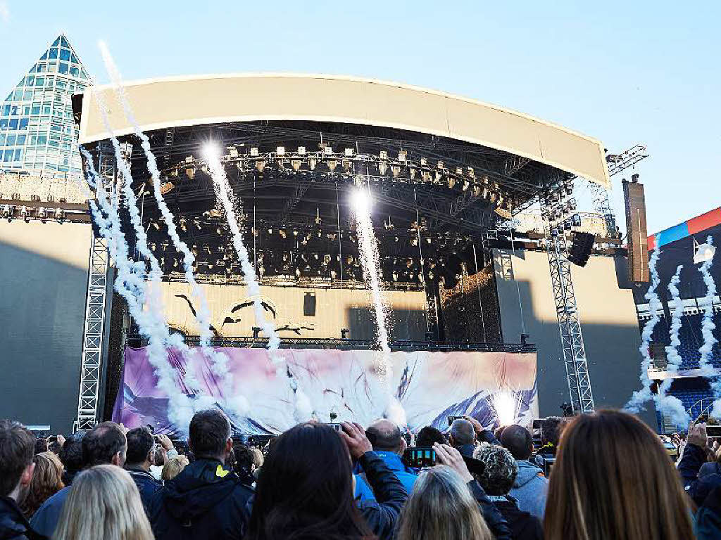 Helene Fischer im St. Jakob Stadion in Basel