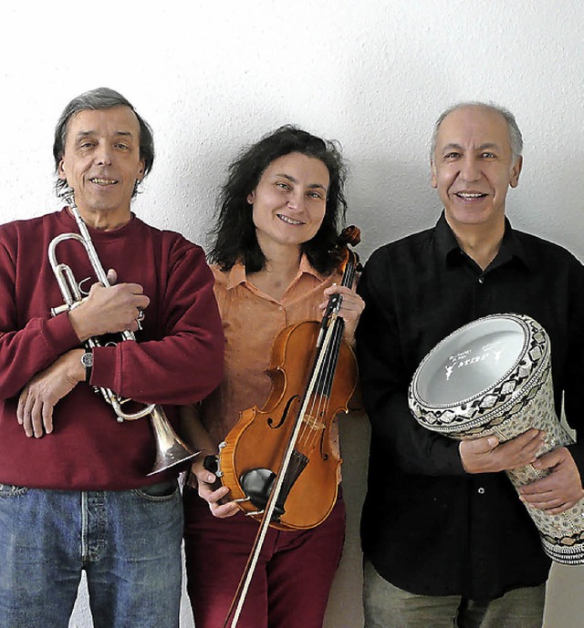 Das Trio Orientet: So klingt der Balkan.   | Foto: privat