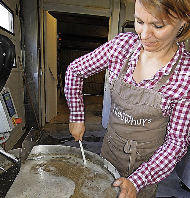 Mieke Debacker in Hoegaarden  | Foto: Gnter Schenk