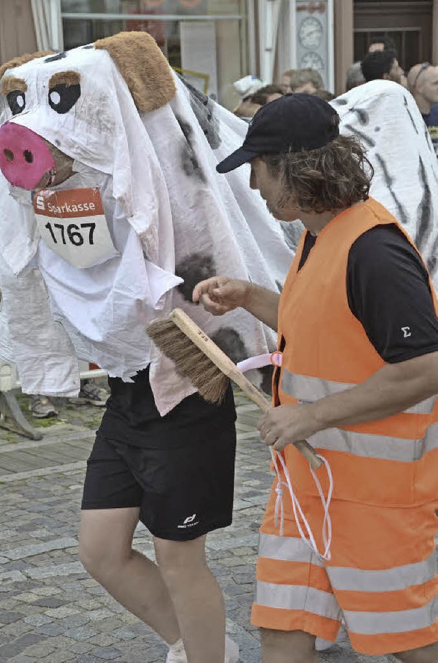 Auch der Spa kommt nicht zu kurz: Bei... Gaudi der Zuschauer immer beliebter.   | Foto: Gerhard Walser