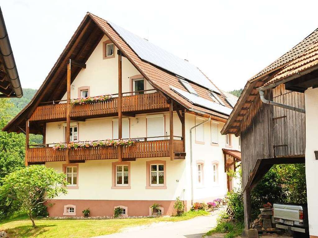 Auf grnen Hgeln gebaut: Endenburg, der am weitesten von Steinen entfernte Teilort ist selbst eine Flchengemeinde.