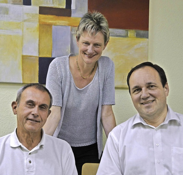 Neues Team: Rolf Joist, Katharina Habich und Christoph Baumgartner  | Foto: Verena Pichler 