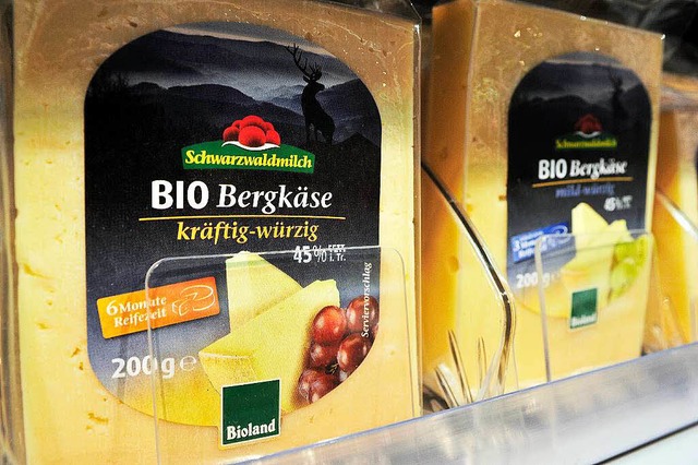 Den neuen Kse   der Schwarzwaldmilch ...eschmacksrichtungen: krftig und mild.  | Foto: Thomas Kunz