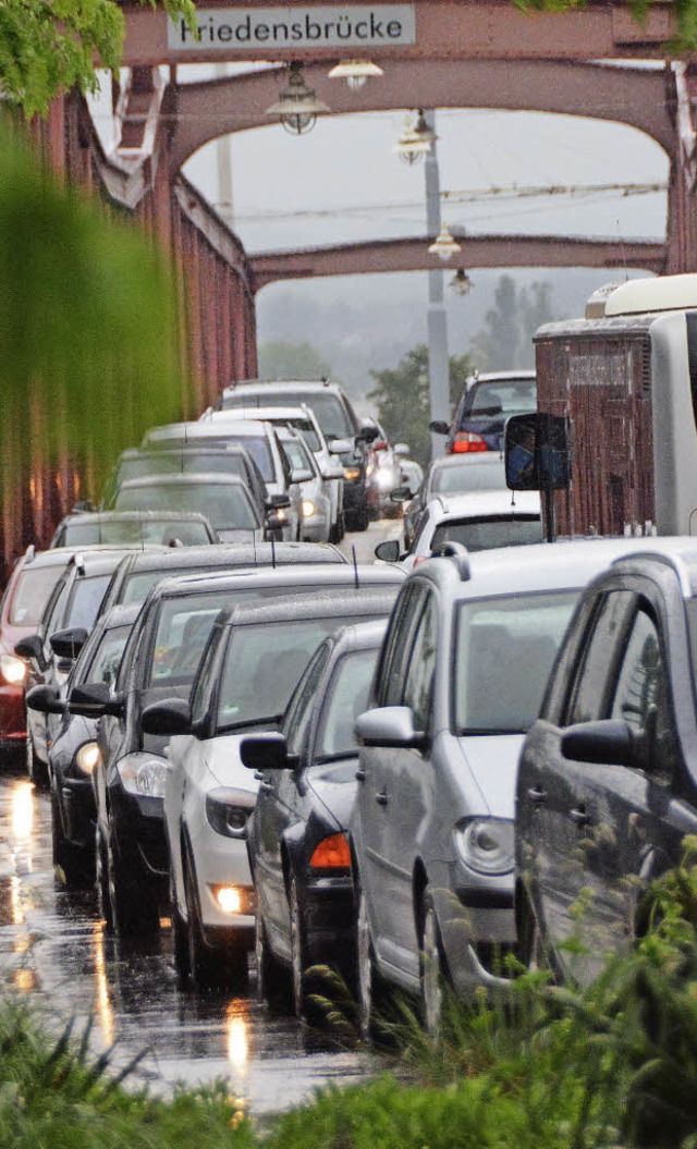 Verkehrschaos in der Innenstadt vertre...nden, frchten Weil-aktiv-Mitglieder.   | Foto: Lauber