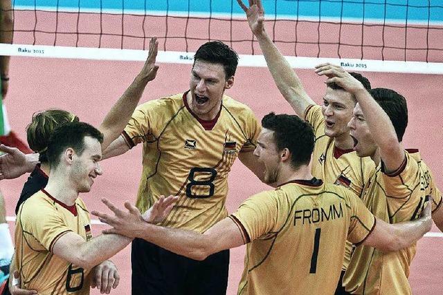 Deutsche Volleyballer vergolden Baku-Bilanz