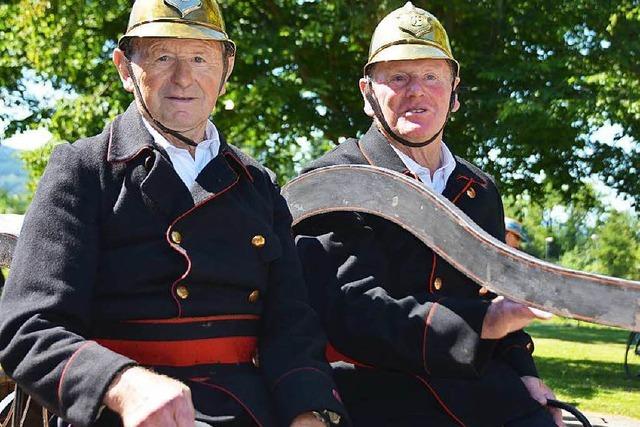 Feuerwehr Ehrenkirchen feiert Jubilum mit Fest und Umzug