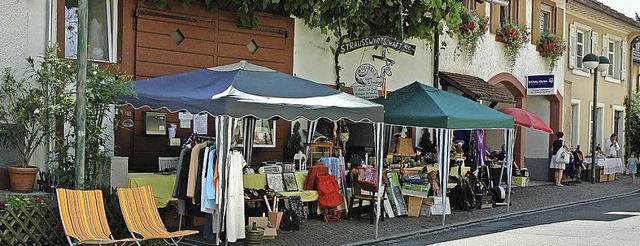Dorffloh- und Trdelmarkt in Tllingen   | Foto: Heidemarie Wussler