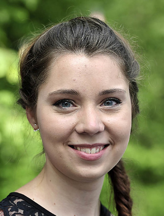 <BZ-Keyword>Louisa Trndle, 19, Schall... mir ein Biostudium vorstellen.&#8220;  | Foto: Thomas Kunz