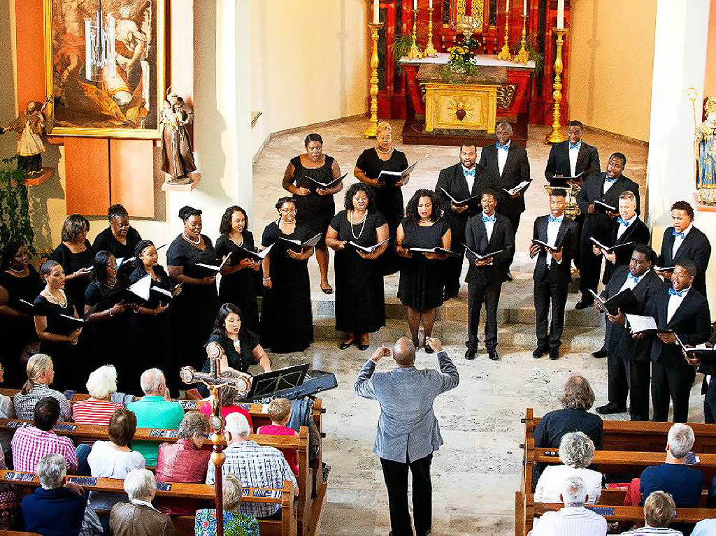 Einmaliges Musikerlebnis in der St. Marien Kirche in Gndelwangen: Jeremy Winston Chorale