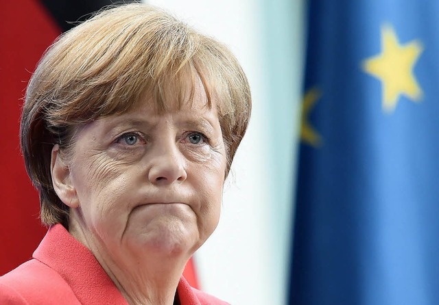Gelassenheit &#8211; fr Angela Merkel die Haltung der Stunde  | Foto: dpa