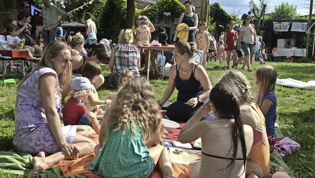 Wie bei einem  Familienfest ging es zu...efiz-Festival am Nimburger Baggersee.   | Foto: Privat