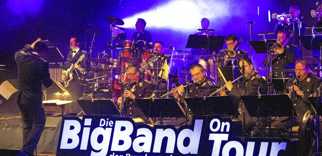 Neu in der Big Band: Timor Oliver Chad...t beim Benefizkonzert in Heitersheim.   | Foto: ernst/model