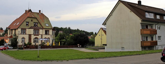 Auf dem noch freien Grundstck in der ...nossenschaft hegt entsprechende Plne.  | Foto: Christa Maier