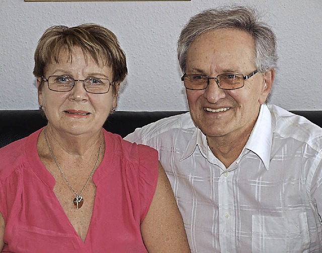 Richard und Anna Buda feiern heute ihre goldene Hochzeit.   | Foto: Paul Schleer