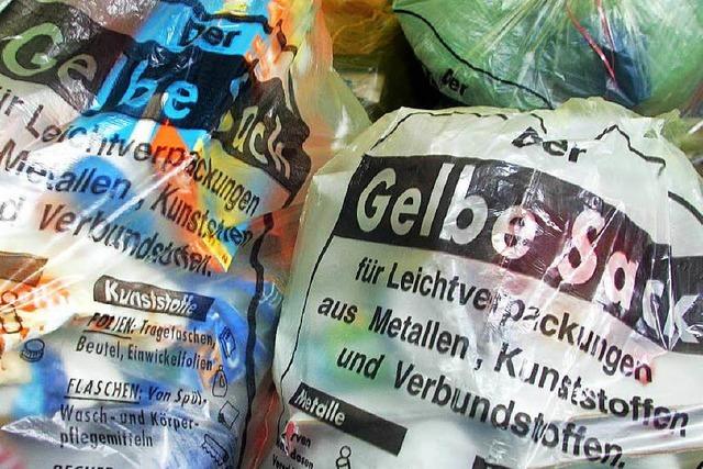 Grn-Rot will im Sdwesten den Gelben Sack abschaffen