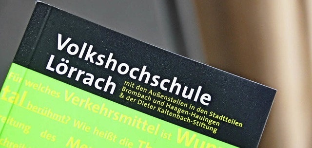 Mittelgroe VHS wie  Lrrach sind stru...meist besser aufgestellt als  kleine.   | Foto: Gramespacher/Reimann