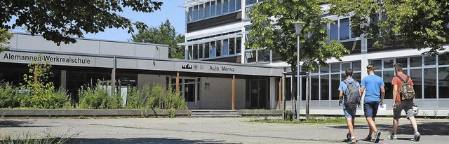 Die Alemannen-Werkrealschule hat ab Se...enarbeit mit der Realschule steht an. | Foto: Markus Zimmermann Die Alemannen-Werkrealschule hat ab Se...enarbeit mit der Realschule steht an. | Foto: Markus Zimmermann