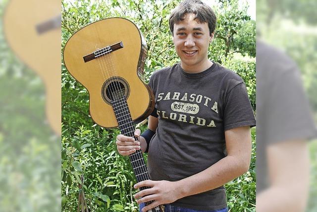 Seit dem Kindergarten von der Gitarre fasziniert