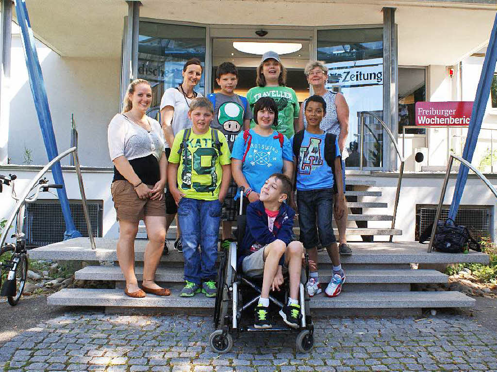 Die Kl. 05a der Esther-Weber-Schule Emmendingen