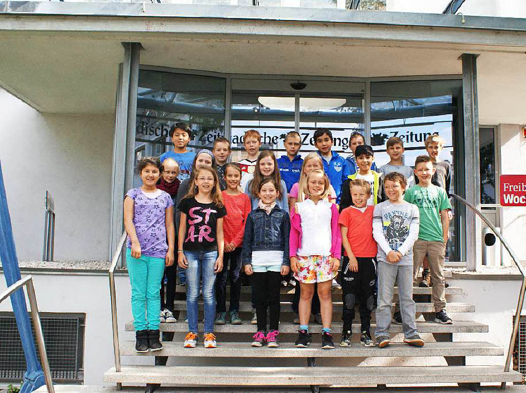 Die Klasse 4b der Markgrafen Grund- & Realschule aus Emmendingen