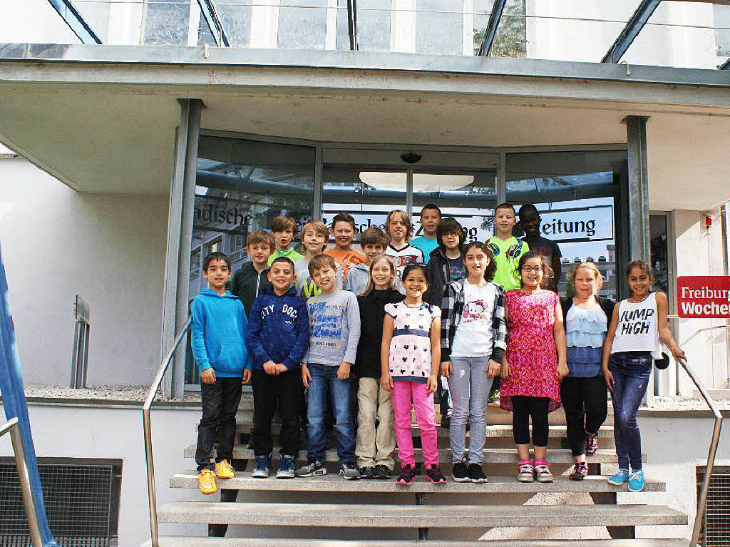 Die Klasse 4a der Markgrafen Grund- & Realschule aus Emmendingen