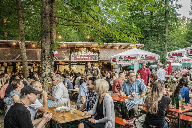 Lauschig: Trotz vorhergesagter Hitze f... sicherlich ein schattiges Pltzchen.   | Foto: Eberhard Jobst