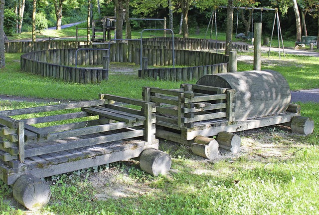 Der Spielplatz in der  Tunibergstrae ist sanierungsbedrftig.   | Foto: Mario Schneberg