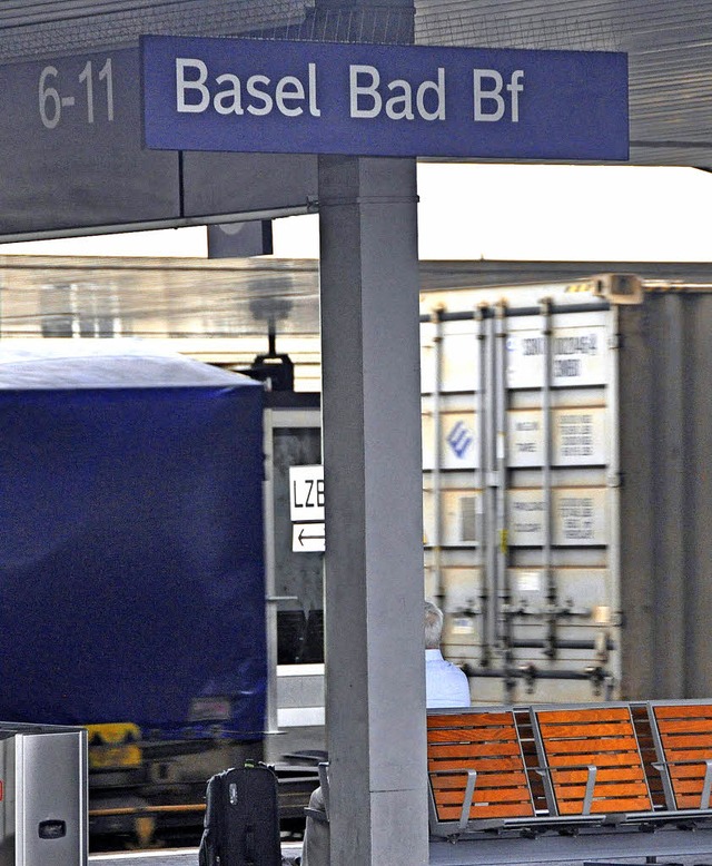 Gter- und Personenverkehr im Badischen Bahnhof sollte besser getrennt werden.   | Foto: Gramespacher
