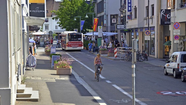 Basler Strae: In diesem Teil im Ansch... scheint eine Perspektive zu bekommen.  | Foto: Nikolaus Trenz