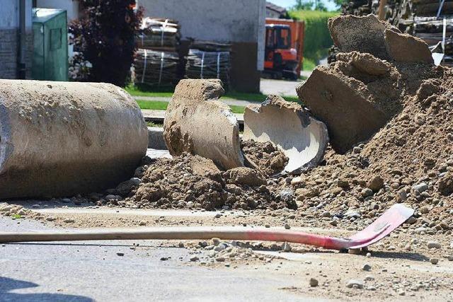 Fotos: Bauarbeiten in Bergalingen